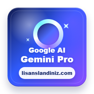 Google Gemini Pro – 1 Aylık